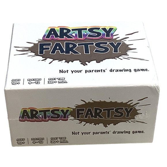 Artsy Fartsy Not Your Parents Drawing Game By TwoPointOn Games - Picture 2 of 7